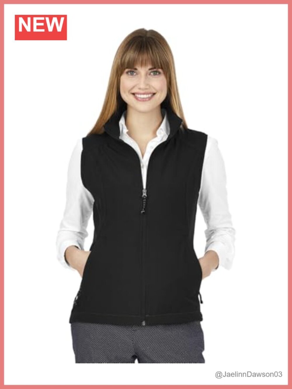 Charles River Pack-N-Go Vest Polyester Spandex Lightweight Packable